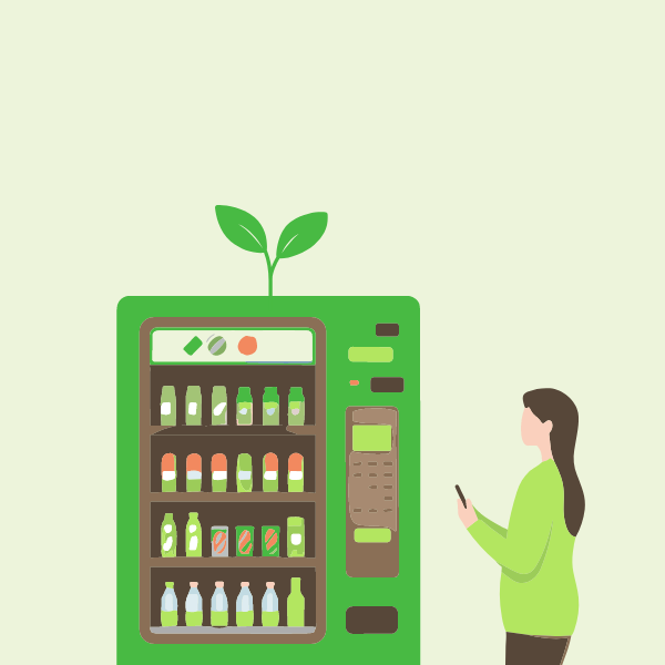 環境配慮型自販機（CO²削減、省エネ自販機）