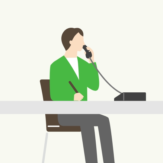 設置部門よりご連絡